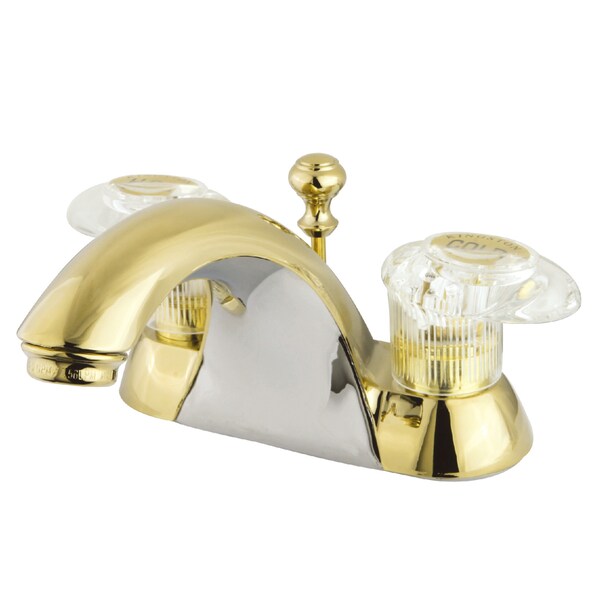 Kingston Brass 4" Centerset Bathroom Faucet, Polished Brass KB2152 - main